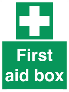 first aid box